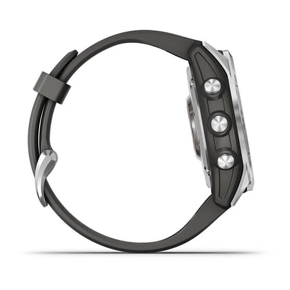 Garmin fenix 7S – schlanke GPS-Multisport-Smartwatch mit 1,2“ Display und Touch-/Tastenbedienung, TOPO-Karten, über 60 Sport-Apps