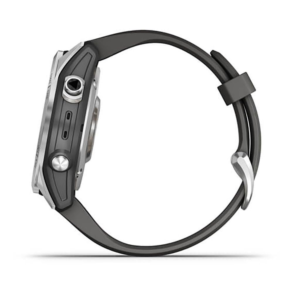 Garmin fenix 7S – schlanke GPS-Multisport-Smartwatch mit 1,2“ Display und Touch-/Tastenbedienung, TOPO-Karten, über 60 Sport-Apps