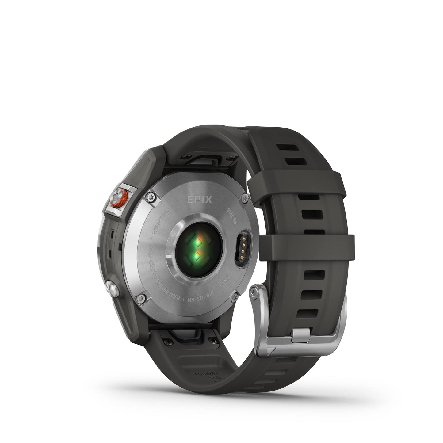 Garmin EPIX – GPS-Multisport-Smartwatch mit brillantem 1,3“ AMOLED-Display und Touch-/Tastenbedienung. TOPO-Karten