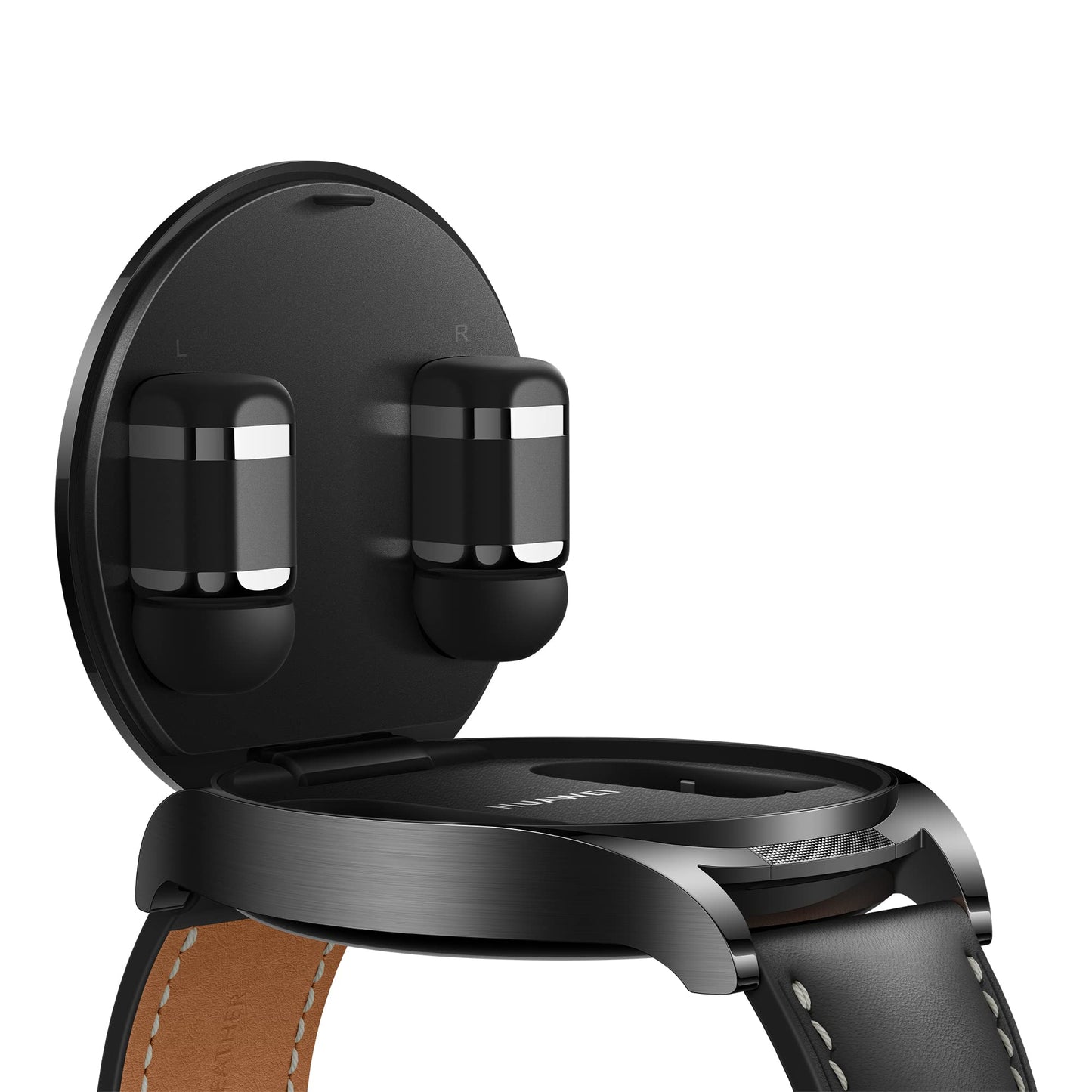 HUAWEI Watch Buds Smartwatch Uhr, Ohrhörer und Uhr in einem, AI Rauschunterdrückung Klingeln, leichte Ohrhörer