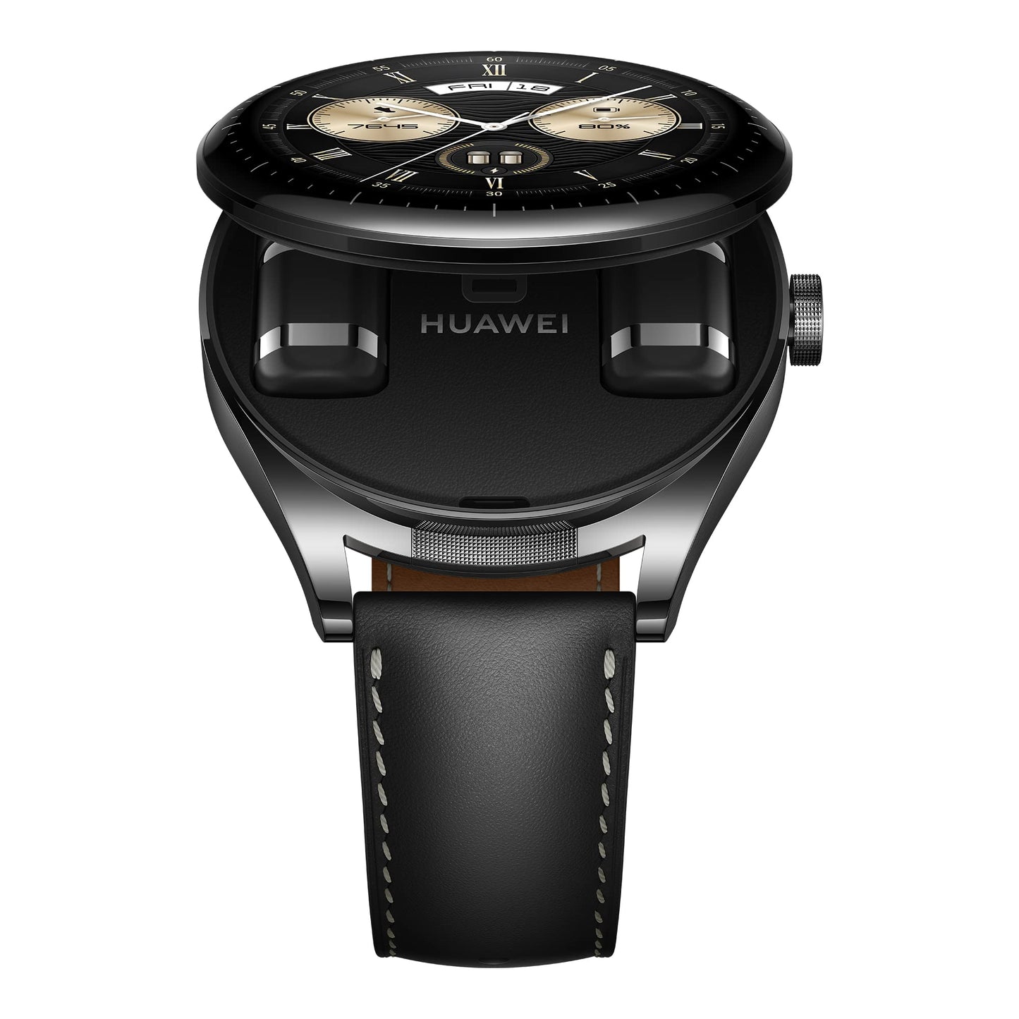 HUAWEI Watch Buds Smartwatch Uhr, Ohrhörer und Uhr in einem, AI Rauschunterdrückung Klingeln, leichte Ohrhörer