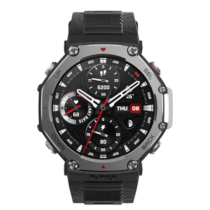 Amazfit T-Rex 3 Outdoor Smartwatch 48mm AMOLED Display, Offline Karten & Navigation, 6 Satellitensysteme Dual Band GPS, 27 Tage Akkulaufzeit, NFC Zahlung