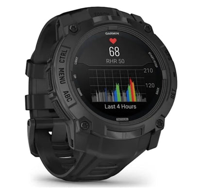 Wearable4U Garmin Instinct 3 Tactical Edition, AMOLED-Display, 50 mm, robuste Outdoor-GPS-Smartwatch, Applied Ballistics Support