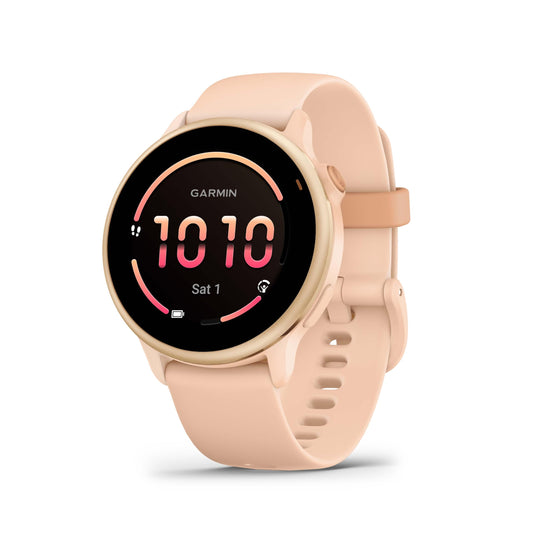 Garmin vívoactive 6 42mm - Fitness-Smartwatch, 1,2"-AMOLED-Touchdisplay, bis zu 11 Tage Akkulaufzeit, 80+ Sport-Apps, Trainingsoptionen, Gesundheitsfunktionen, Smart Notifications, GarminPay