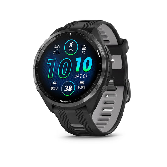 Garmin Forerunner® 965 Lauf-Smartwatch, buntes AMOLED-Display, Trainingsmessungen